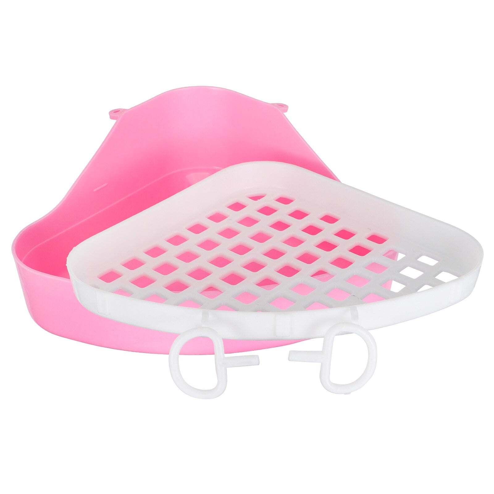 Bunny Litter Box Triangle Potty Trainer Corner Box for Guinea Pig