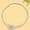 Gold, variant on Trending Floral Necklace for Women: Sophisticated Luxury-Inspired Rhinestone Open-Front Collar Chain Elegant Minimalist Design, Versatile Accessory