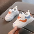 thumbnail image 4 of Rotm Light Shoes for Ki'ds Light up Toddler Shoes Kids Light Up Shoes Toddler Boys Breathable Led Flashing Sneakers Orange,11, 4 of 7