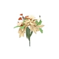 thumbnail image 3 of Kiddiway Artificial Halloween Pumpkin Floral Stem - Faux Fall Flower Branches with Berries for DIY Wreath, Vase Arrangement, and Indoor Holiday Decor,G, 3 of 9