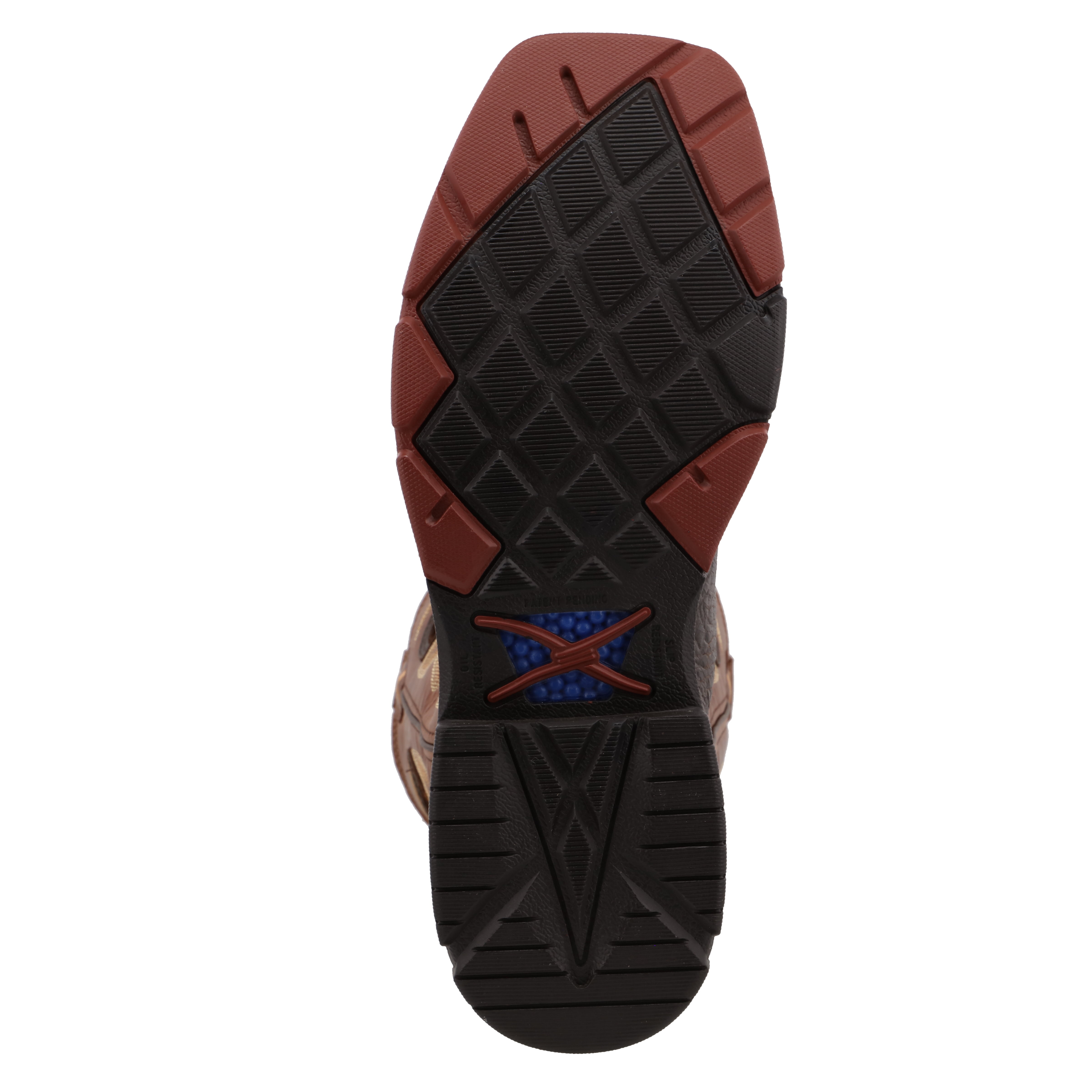 Twisted X Men's 12" Western Work Boot - Smokey Chocolate & Spice