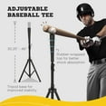 thumbnail image 6 of Soozier Extra Large Softball Baseball Net 17'x10' Hitting Net, Batting Net, Tee & Caddy,, 6 of 9