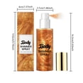 thumbnail image 3 of Spray corporal y capilar Flash Spray de 100 ml, brillante, no graso, de secado rápido, apto para escenarios, festivales y carnavales., 3 of 9
