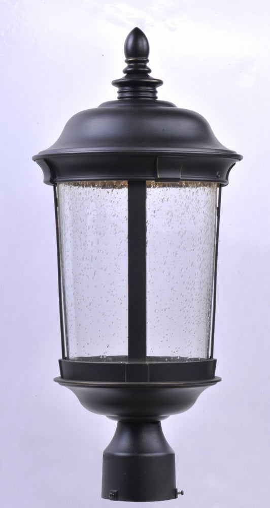 Maxim Dover One Light 21-Inch LED Outdoor Post Light - Bronze - 55021CDBZ
