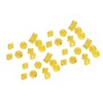 thumbnail image 4 of 40 PCS Números Dados Juego de dados poliédricos de plástico de 10 lados para juegos de mesa Enseñanza Entretenimiento Amarillo, 4 of 14