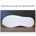thumbnail image 7 of Women's platform shoes 7cm Thick sole height increase Cowhide Lace-up Non-slip Sneakers female White Casual shoes Suitable for all seasons, 7 of 7