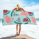 thumbnail image 1 of Microfiber Beach Towel Super Colorful Bath Towel Sandproof Beach Blanket Multi-Purpose Towel For Travel Swimming Pool 30x60 Inch, 1 of 7