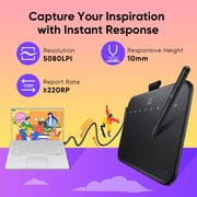 XPPen Deco 640 Drawing Tablet with 16384 Pressure Levels Pen,6x4 Inch OSU Drawing Pad,Graphic Tablet for E-Learning,Digital Drawing Pen Tablet for Mac/Windows/Chromebook