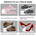 thumbnail image 3 of Organizador de zapatos Neprock ajustable de doble nivel, 20 unidades, 3 of 7