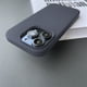 thumbnail image 5 of INS Simple Color Braided Pattern Phone Case For iPhone 15 13 12 11 Pro Max 14 Plus Matte Liquid Silicone Shockproof Bumber Cover, 5 of 5