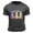 (Casual 62)Gray, variant on Men's Casual T-shirt Short Sleeve T-shirts Summer Fashion Easter Print Crew-neck Breathable Top Shirt
