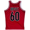 thumbnail image 4 of Nipsey Hussle Men's Headgear Classics Boogie #60 Embroidered Basketball Jersey (XX-Large, Red), 4 of 5