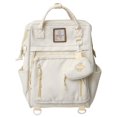 thumbnail image 1 of Mochila para estudiantes, estilo femenino, mochila de clase sencilla, mochila ligera para escuela secundaria y preparatoria, mochila de gran capacidad, bolso para computadora, de moda, 1 of 5