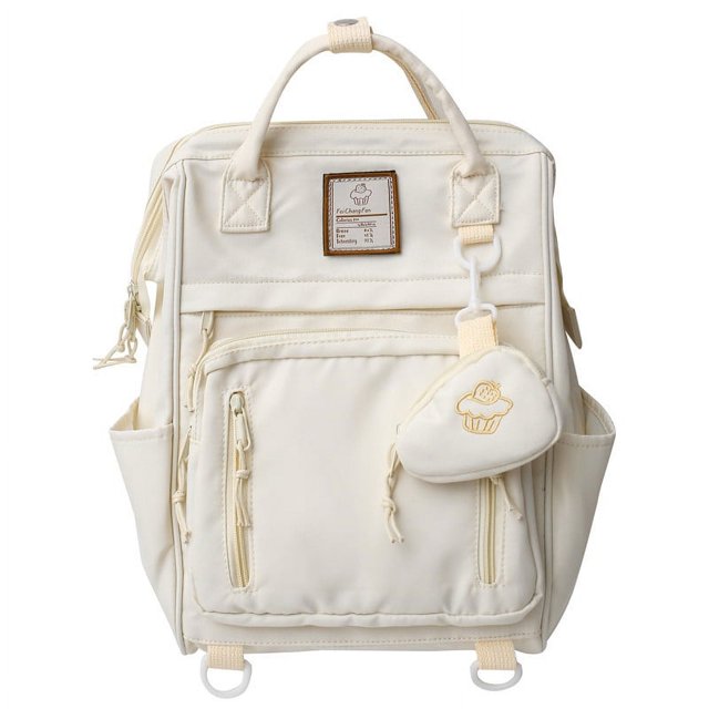 Mochila para estudiantes, estilo femenino, mochila de clase sencilla, mochila ligera para escuela secundaria y preparatoria, mochila de gran capacidad, bolso para computadora, de moda