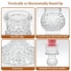 thumbnail image 3 of Juego de 6 Candelabros de Cristal, Candelabros Cónicos de Diamante Transparente para Centros de Mesa, Decoraciones del Hogar, 3 of 5