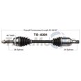 thumbnail image 1 of Convient pour Toyota Camry 2012-2017 TrakMotive Axe CV TO-8301 Premium; Remplacement OE, 1 of 5