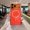Orange, variant on Allytechgroup Magnetic Shock-Absorbent Back Cover for iPhone 17 Pro with Wireless Charging, Slim Lightweight Hard PC Rugged Non-Slip Anti-Fingerprint Shockproof Protective Bumper