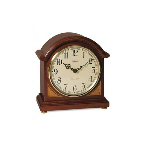 Hermle 22919n9q Windfall Quartz Mantel Table Clock Cherry Walmart Com Walmart Com