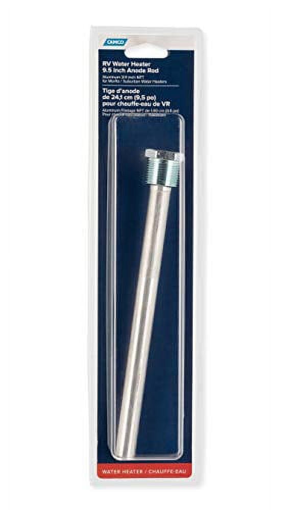 Camco Aluminum Water Heater Anode Rod for Suburban/Mor-Flo Water Heaters (11563)