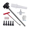 thumbnail image 2 of Kit de herramientas de cambio rápido de válvula de neumático Herramienta de instalación rápida Núcleo del vástago de la válvula del neumático Estilo C, 2 of 7