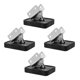 thumbnail image 4 of 4 piezas de tapete de extensión para escalera, protector antideslizante suave y grueso para proteger el suelo, almohadilla estabilizadora de escalera., 4 of 8