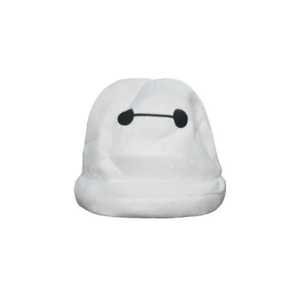 Gorra de béisbol de felpa para cosplay, gorra de Baymax para adultos