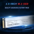 thumbnail image 3 of Drive SSD Internal Solid State Drive 128GB, M.2 NVMe SSD 2280 - Up to 1050MB/s, with 3D TLC Flash Technology, Compatible with Desktop/Laptop/Notebook, 3 of 7