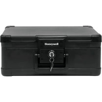 Safes & Door Locks 30 Minute Fire Resistant & Waterproof Safe Box With Carry Handle - 1503 (.24 Cu Ft.), Black