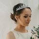 thumbnail image 2 of KAKOWELY Tiara Corona de diamantes de imitación para mujer, diadema brillante para novia y boda, 2 of 5
