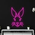 thumbnail image 5 of Handmadetneonsign Rabbit Animal Neon Sign, Cute Rabbit Line Neon Led Art Decor, Home Room Wall Decor, 5 of 5
