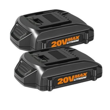 2Pack 4.0Ah 20V WA3525 Replacement for Worx Battery 20v Compatible with Worx 20v Battery WA3520 WG151s WG155s WG251s WG255s WG540s WG545s WG890 WG891