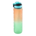 thumbnail image 4 of 1000ml Sports Water Bottle PC Material Avoid Slip Design Flat Suction Nozzle Handle, Perfect for Weight Loss, Running, Biking, Yoga, 4 of 8