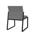 thumbnail image 5 of Fauteuil d'Appoint Sans Accoudoirs pour Réception Gansett / Acier Noir / Gris / Gris, 5 of 5