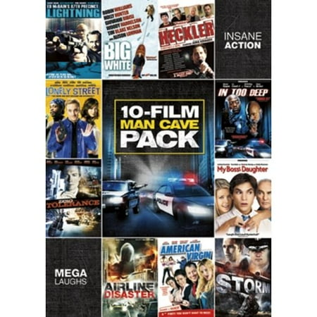 10-Movie Man Cave Pack: Mega Laughs / Insane Action