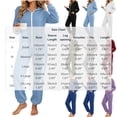 thumbnail image 3 of UTSJKR Women's Onesie Adult Fleece Long Sleeve Pajamas Heavyweight Cute Pjs Comfy One Piece Pajamas Fall Winter Jumpsuit Loungewear White L, 3 of 7