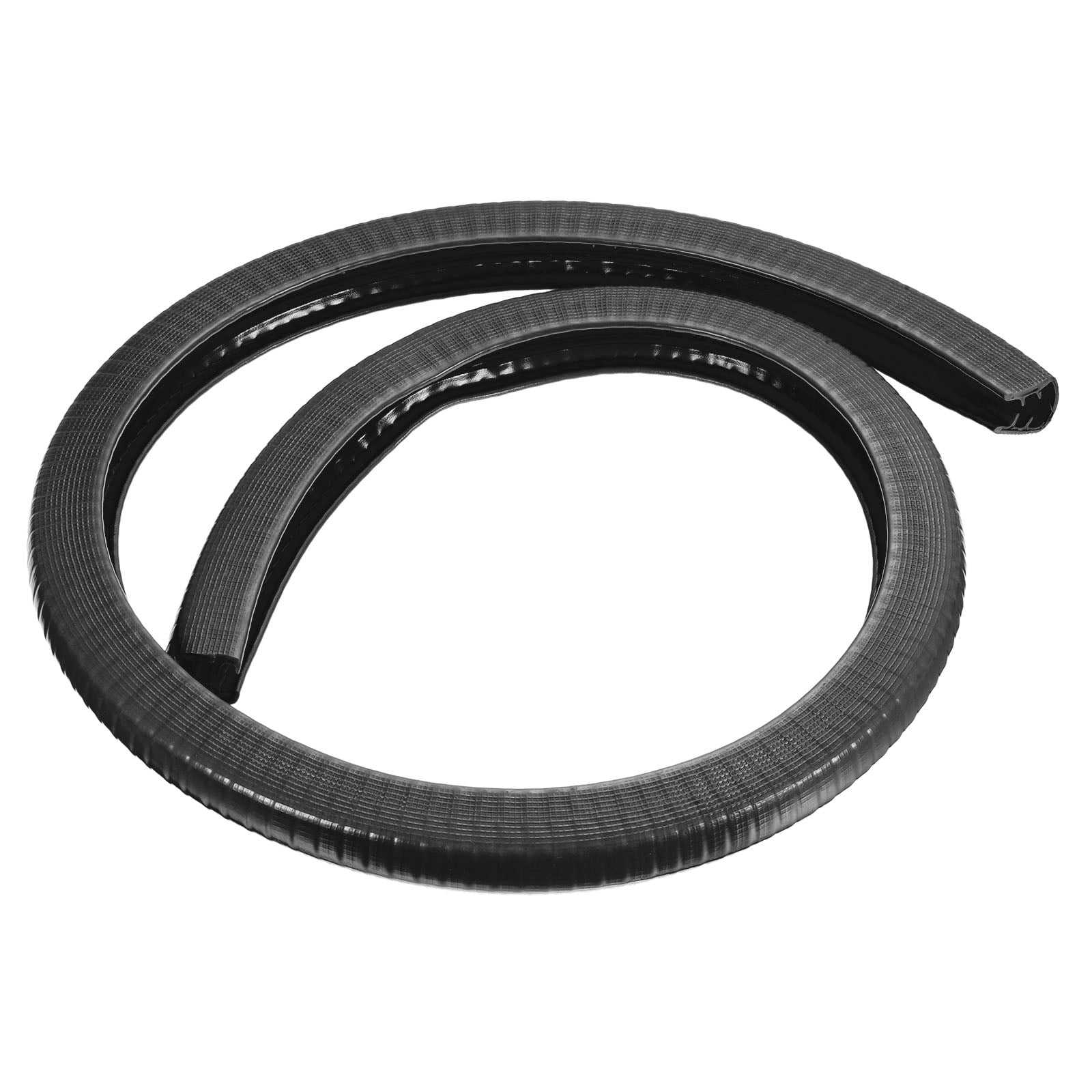 Uxcell 1mx21mmx24mm Rubber Edge Trim Deck Edge Protector U Channel