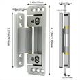 thumbnail image 4 of Bisagras de Puerta Ocultas, 2 Paquetes de Bisagras de Puerta Ocultas Ajustables, Capacidad de Carga de 110 Libras, Bisagras Ocultas Resistentes para Puerta Secreta, 4 of 5