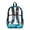 Blue Cartoon Dog Paw, variant on Clear Backpack for Boys 17 Inch Schoolbag Lightweight Kids Backpacks Starry Planet Astronaut Print Transprent Book Bag for Primary School Daypack Rucksack