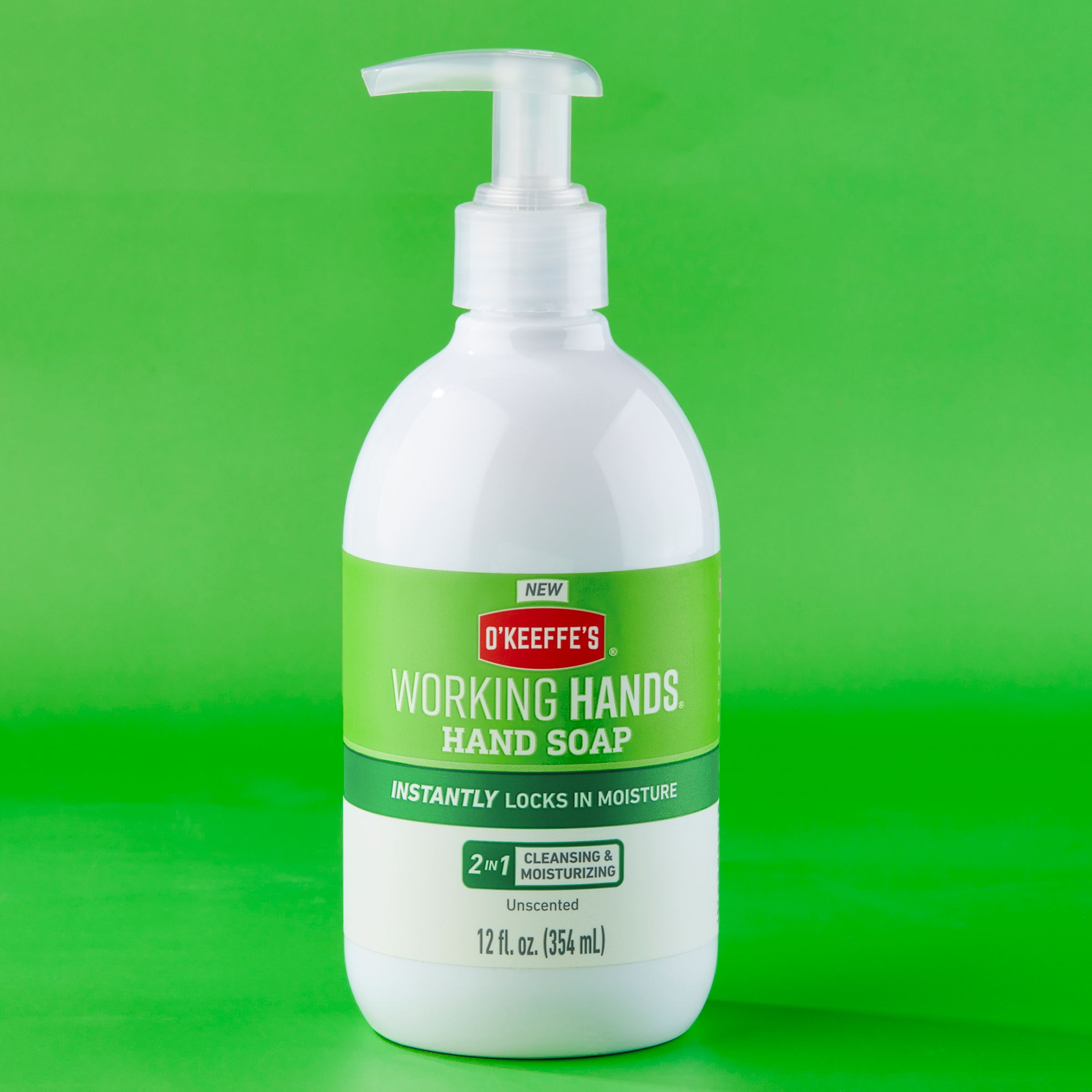 O'Keeffe's Working Hands Moisturizing Liquid Hand Soap, Unscented, 12 fl oz (354 ml) - image 2 of 13