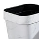 thumbnail image 5 of Pequeño bote de basura, contenedor de basura, cesta con , cuadrado, cesta de basura de 14 litros, cubo de basura para sala de estar, baño, , Blanco Macarena Bote de basura, 5 of 5