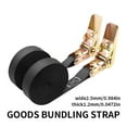thumbnail image 3 of Truck Binding Strap Tightener Small Ratchet Tightener Self-Locking Rope Tightener Cargo Packing And Fixing Strap Airplane Strap, 3 of 6