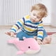 thumbnail image 5 of Delfín de peluche de 40 cm (15,7 pulgadas), rosa o azul, muñeco de tela de simulación, pequeño muñeco para niño o niña, ideal para cumpleaños o festivales., 5 of 6