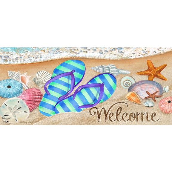 Briarwood Lane Summer Day in the Sun Mini Mat 22x10 Indoor Outdoor For Summer Doormat