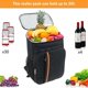 thumbnail image 4 of Large Capacity Backpack Freezer Leakproof Bag for Travel Beach School, 4 of 5
