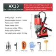 thumbnail image 2 of Portable Small Electric Magnetic Drill Floor Drill Powerful Magnetic Drill Industrial Grade Drilling Machine ,High Strength Body, 2 of 7