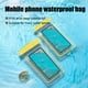 thumbnail image 4 of Funda Impermeable para Teléfono | Certificación Ipx8 | Bolsa Impermeable Transparente para Natación, Buceo y Aguas Termales | Botón de Activación Lateral | Compatible con La Mayoría de Smartphones |, 4 of 6