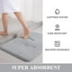 thumbnail image 5 of Juego de 5 alfombrillas de baño de espuma, alfombras de baño, juego de 5 piezas con alfombras de 42 x 38 cm, 40 x 50 cm y 40 x 60 cm, superficie antideslizante ultrasuave y altamente, 5 of 8