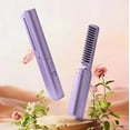 thumbnail image 7 of Mini Ionic Hair Straightener Brush, Rechargeable Electric Straightening Comb with 3 Heat Settings for Portable Travel, 7 of 7