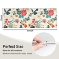 thumbnail image 5 of Pioneer Flower Floral Print Pattern Kitchen Rug Mat,Kitchen Runner Rugs Non Skid Washable,Decorative Kitchen Floor Mats for Kitchen,Sink,Laundry,17"X47", 5 of 5