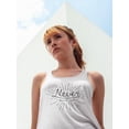 thumbnail image 2 of Never Give Up  Style Tank Women -Image by Shutterstock, Female x-Small, 2 of 4
